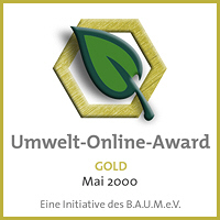 Umwelt-Online-Award in Gold